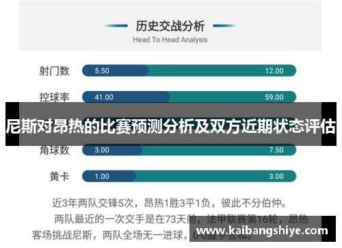 尼斯对昂热的比赛预测分析及双方近期状态评估